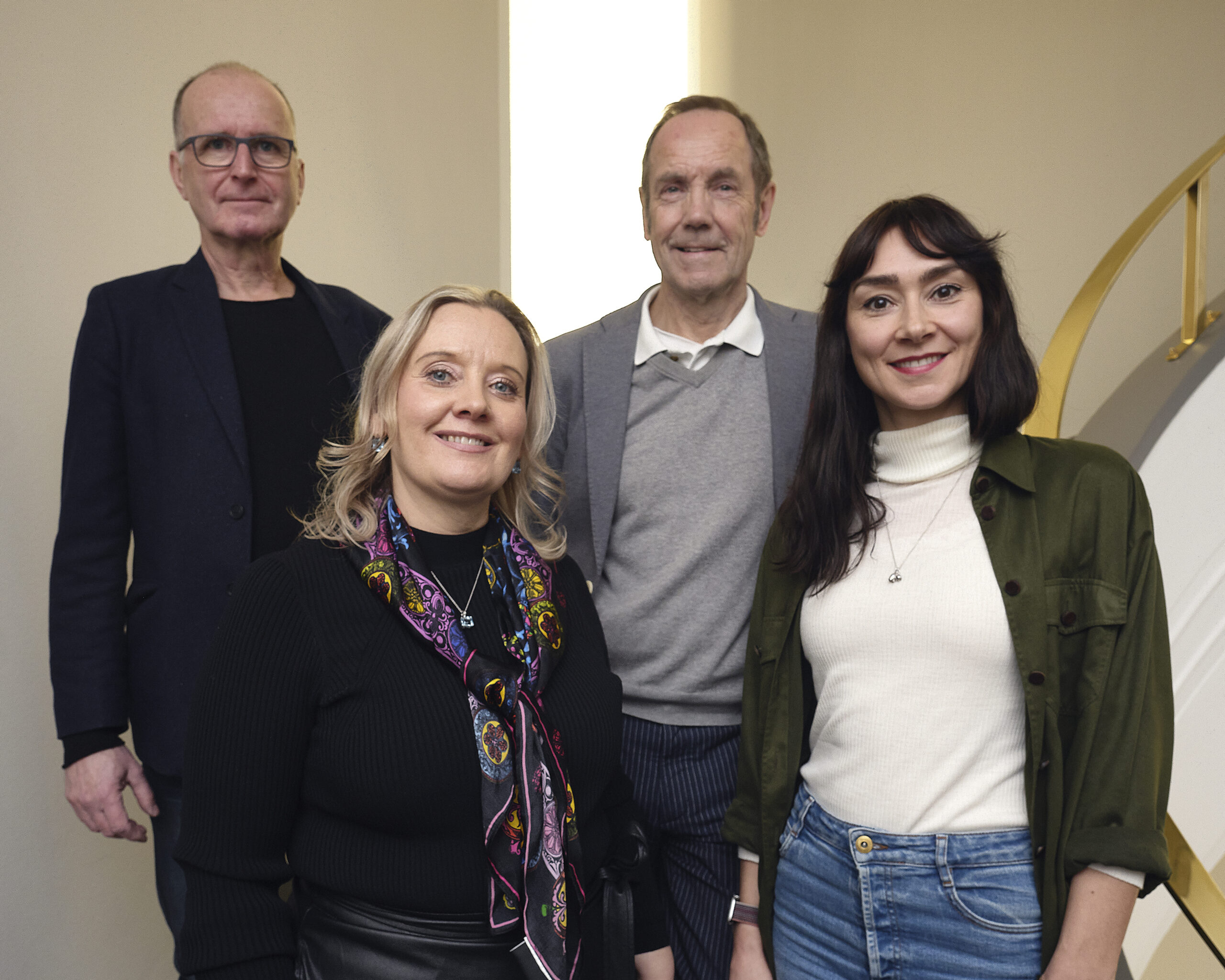 Ing. Rolf Heimann, Prof. Dr. Sandra Rochnowski, Dr. Geert Böttger und Dipl.-Pol. Olga Heuser, Mitglieder des wissenschaftlichen Beirats der Servitex GmbH