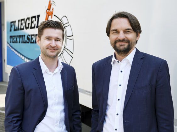 Wäscherei Fliegel – Geschäftsführer Daniel Tarczyński und David Ruszkiewicz